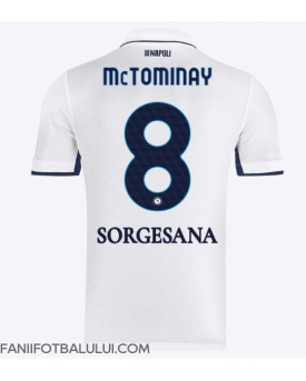 SSC Napoli Scott McTominay #8 Tricou Fotbal Replică 2024-25 Barbati Deplasare